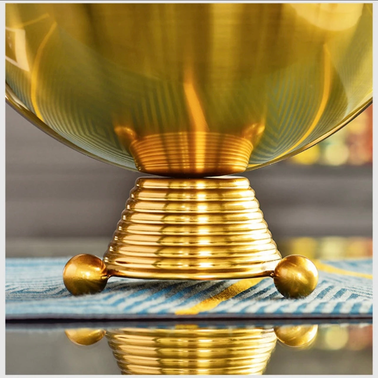 Gold Jewel Vase